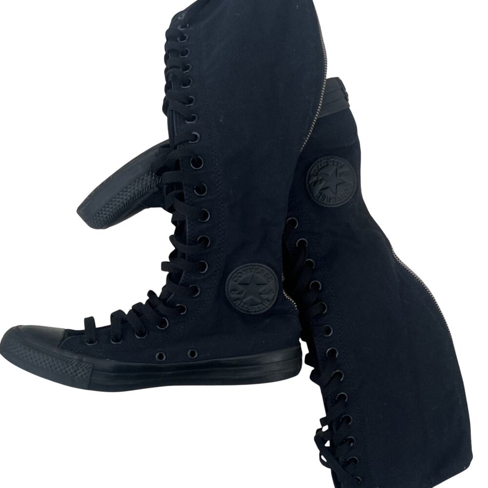 Women Size 7.5 - Converse Chuck Taylor All Star XX High Triple Black - Picture 5 of 6